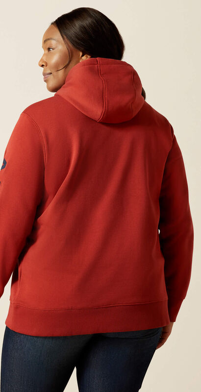 Rebar Graphic Hoodie Back Plus